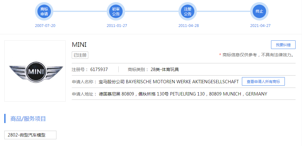 宝马“MINI”商标被撤销！使用商标注意留存证据！