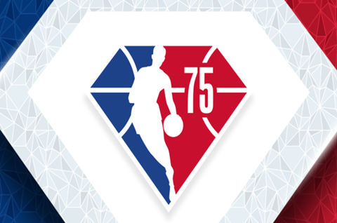 NBA官宣75周年庆祝计划！钻石恒久远NBA商标logo不知是否注册？