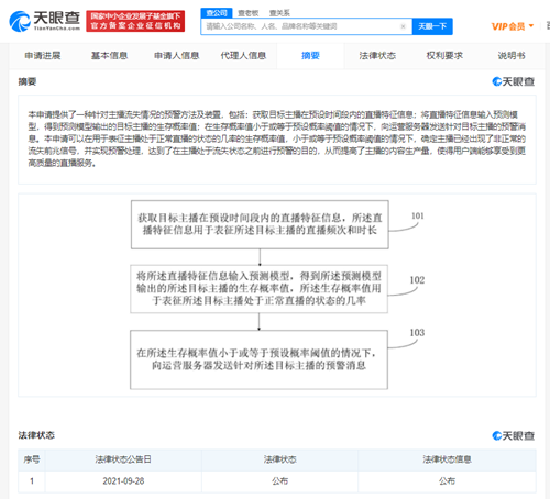 快手公开主播流失预警相关专利，专利的价值有哪些？