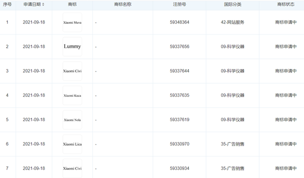 小米申请多个“Xiaomi Civi”商标，注册英文商标需要注意什么？