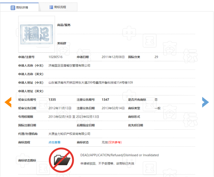 掴足VS帼足！国知局：商标注册禁区不能踩