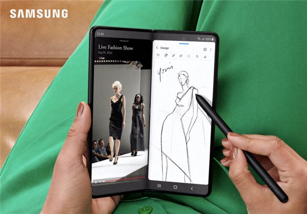 三星 Galaxy Z Fold3 5G：S Pen 开启全新移动办公时代
