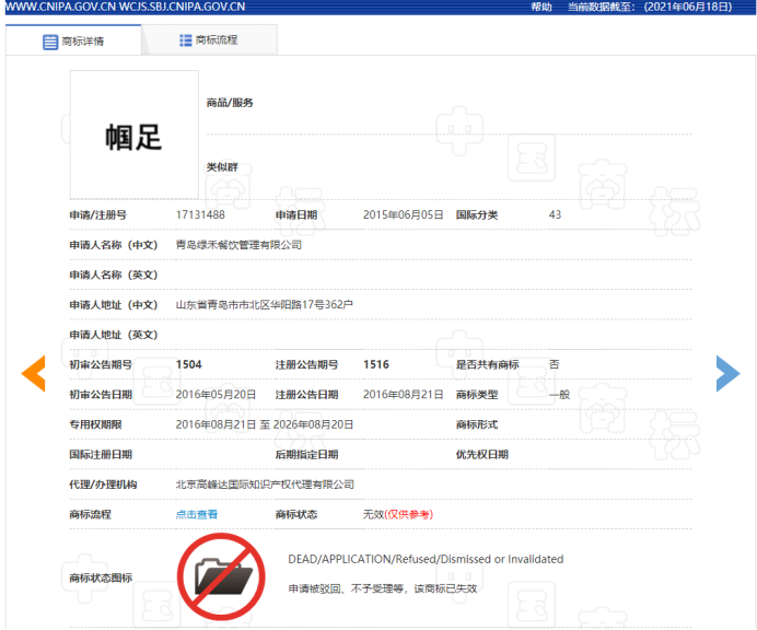 掴足VS帼足！国知局：商标注册禁区不能踩