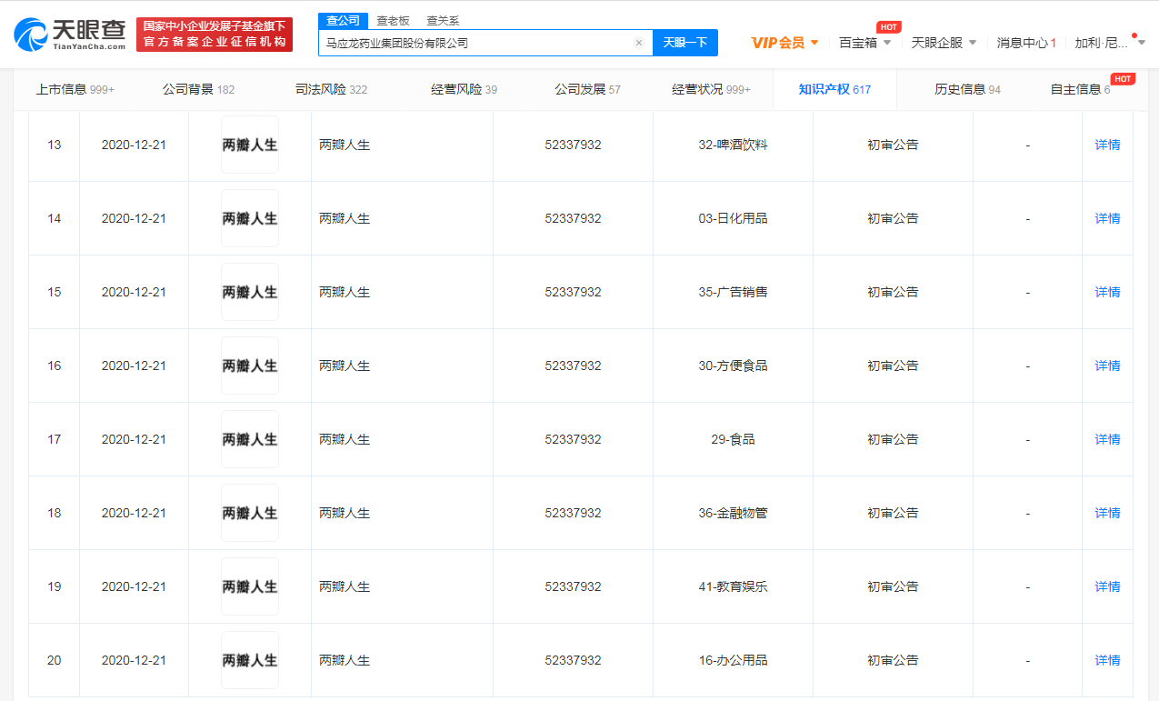 马应龙两瓣人生商标初审通过，商标注册初审通过多久可以下证？