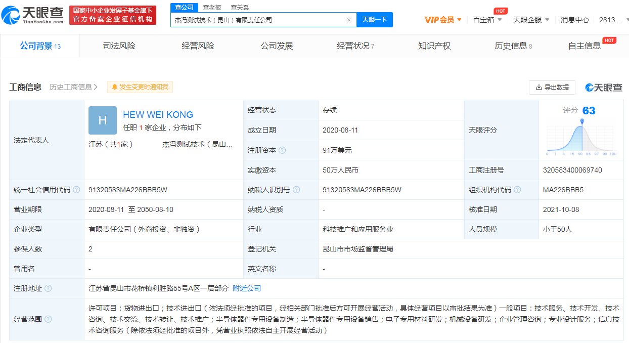 华为哈勃入股杰冯测试技术公司，半导体商标注册怎么注册？