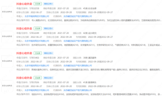 “抖音心动外卖”商标获准注册！