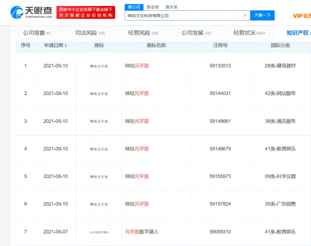 咪咕申请元宇宙商标被驳回，商标被驳回能重新申请吗？