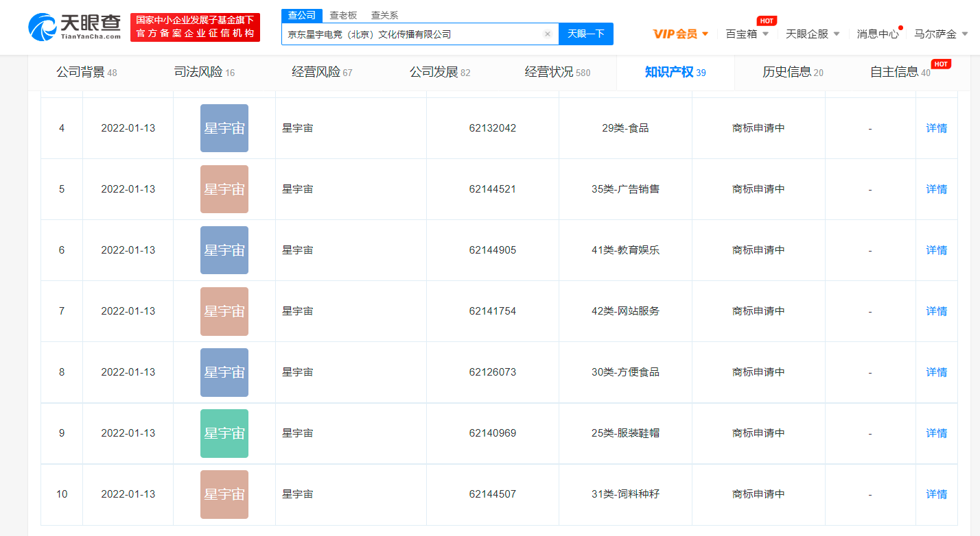 京东旗下公司申请星宇宙商标，商标注册申请需要注意什么？