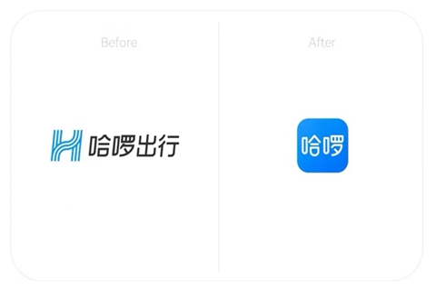 哈啰出行更换新logo，如何设计商标logo？