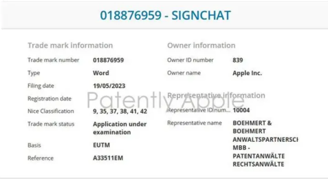 苹果申请“SignChat”商标，企业商标如何注册？